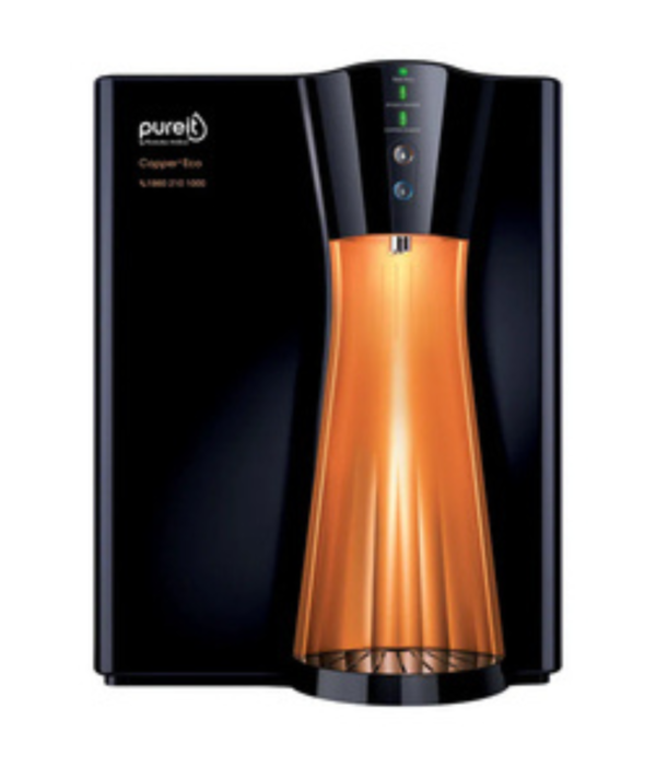 Pureit Copper+ Eco Mineral RO+UV+MF Water Purifier with 8L Storage